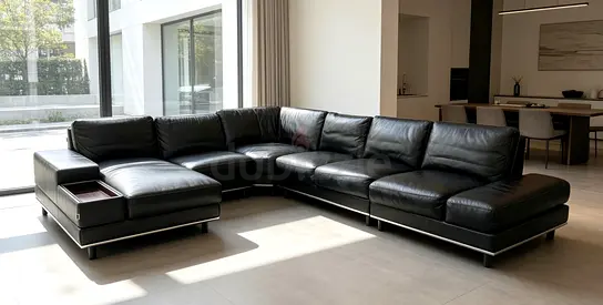 Sofa Marina Leather U Shape