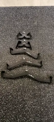 Stealth Elite Lat Pulldown Bars – 5-Piece Heavy Duty Set