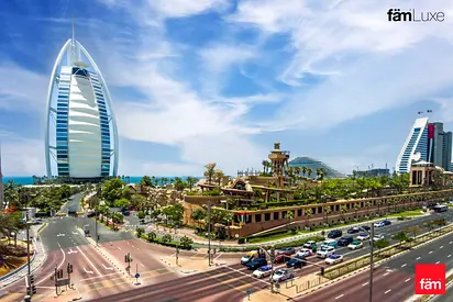 3BR + Maid | Burj Al Arab View | Vacant