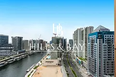 Burj and Canal View | 2BR | Closed Kitchen