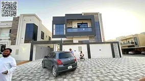 6Bathrooms majlis hall maid rooms kitchen parking area inside out side Central AC