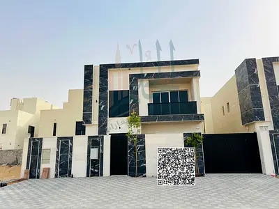 Luxury villa for rent in Al Helio district, Ajman, in a prime location close to all essential services such as schools, shopping centers,