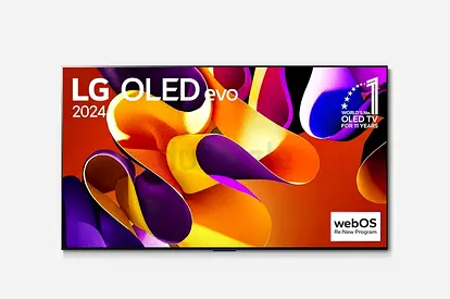 LG 77 Inch OLED evo G4 Smart 4K TV AI Magic remote Dolby Vision webOS24