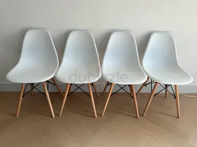 Eames style dining chairs