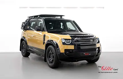 2026 LANDROVER DEFENDER 110 P400 TROPHY EDITION / GCC  / DEALER WARRANTY AND SERVICE CONTRACT
