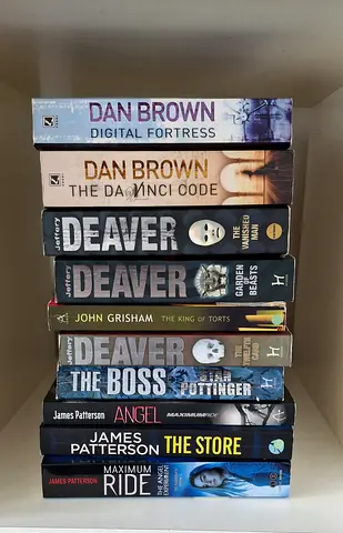 Bestselling Thriller  Mystery Books