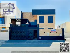 Villa for sale in Al Zahia, Ajman. Inc. water, electricity, AC, registration & ownership. Next to al
