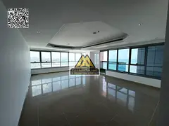 Luxury 2-Bedroom Apartment for Annual Rent in Corniche Tower – Ajman | Full Sea &amp; City Views +