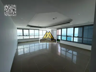 Luxury 2-Bedroom Apartment for Annual Rent in Corniche Tower – Ajman | Full Sea & City Views + Free Parking + Prime Beachfront Location