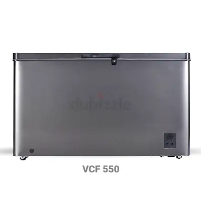 VENUS Chest Freezer, 550 L, Silver - VCF 550 (FREE DELIVERY DXB AND SHRJH)