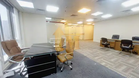 Commercial Office | Furnished| Silver Tower