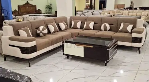 Modern L-Shaped Sectional Sofa