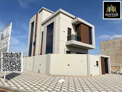 للبيع فيلا مودرن راقية في الحليو 2 – عجمان | موقع مقابل حديقة | تشطيب سوبر ديلوكس شامل الرسوم