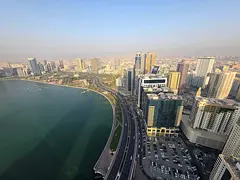 For Sale Luxury Apartment with Direct Khalid Lagoon Views – Al Majaz 3