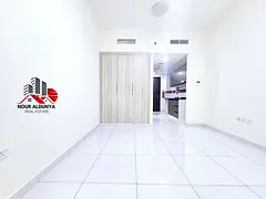 ( MONTHLY PAYMENTS )12 CHEQUES - SPACIOUS STUDIO WITH BALCONY AVAILABLE FOR FAMILY - RENT 35K - CAR