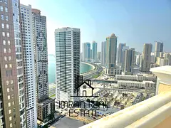 ** LUXURIOUS SEAFRONT 2BHK WITH MAIDROOM WARDROBE GYM POOL BALCONY COVERED PARKING **