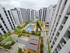 GATTED COMMUNITY HAS 1BHK APARTMENT WITH ALL AMENITIES BALCONY WARDROBES 60K