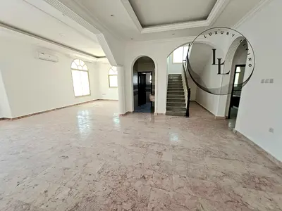 LAHWISH DOUBLE STORY 5 BEDROOMS VILLA JUST 105K DRIVER ROOM MAIDROOM TWO BALCONIES TWO KITCHENS NEAR LOVELY BEACH
