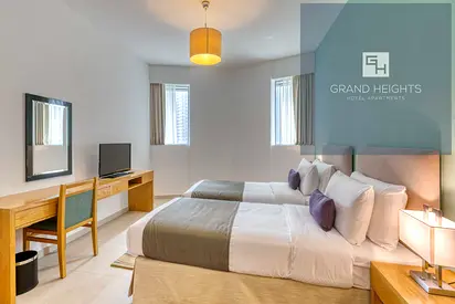 Deluxe 1 Bedroom-Grand Heights Hotel Apartments-All utilities & Bills Included