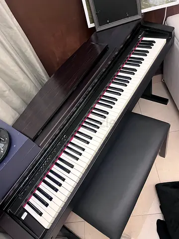 Digital Upright-Style Keyboard/Piano in Cabinet - Good Condition