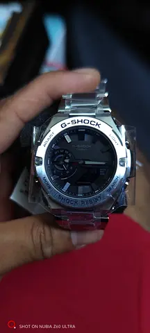 Casio G-Shock GST Stainless Steel Analog-Digital Watch
