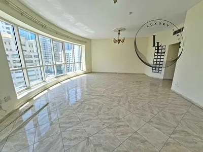 CHILLER FREE 3 BHK JUST 75K QASBAH CANAL VIEW GYM SWIMMING POOL FREE NEAR DUBAI