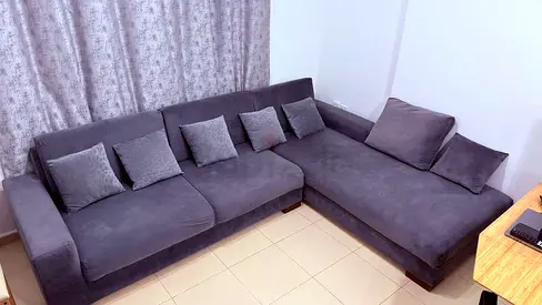 Urgent Sale - Grey L-Shape Sofa in Excellent Condition