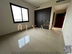 For annual rent, first occupancy, brand new building, two-bedroom apartment with a living room in Al