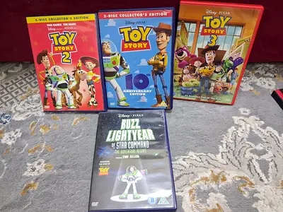 Originals DVD collection Toy Story, + Buzz Lightyear of Star Command 80 aed for all