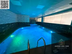 Free gym and swimming pool | Luxury 2-bedroom apartment in Al Muwaihat 3, Ajman | Open view | Super