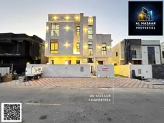A luxurious villa for sale, combining elegance, comfort, and an ideal location in one of Ajman's