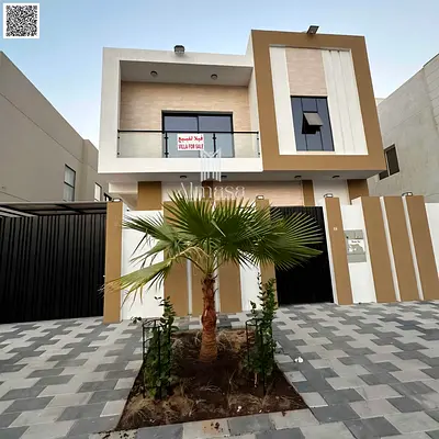 فيلا مودرن (دورين وروف) للبيع في الزاهية، عجمان – تصميم ذكي ومساحات ممتازة!