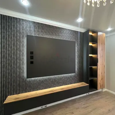 Contemporary Media Wall