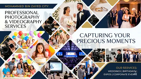 🎬 Mohammed Bin Zayed City Photography  Videography Services | Creative Media Production