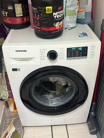 Samsung 8kg Front Load Washing Machine — WW80TA046AE | White