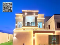 Villa for sale Ajman al hello good looking Villa big parking 16 meters
