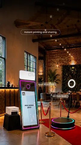 Magic Mirror Booth  360 Photo Booth in UAE