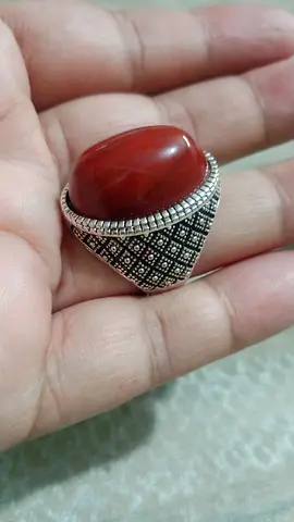 Aqeeq stone Ring