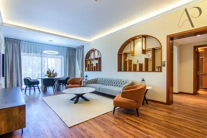 Elegant 2 Bedrooms | 2 Bathrooms | Maid’s Room | Ground Floor-Pool Access