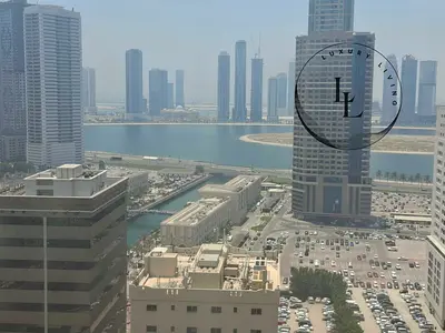 LAHWISH 2 BHK JUST 55K PARKING GYM SWIMMING POOL FREE BALCONY LAKE VIEW ALL MASTER BEDROOMS NEAR QASBAH CANAL