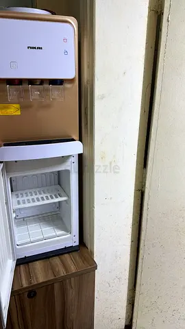 Nikai Water Dispenser with Mini Fridge - Good Working Condition