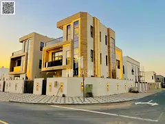 Luxury modern villa for sale in Al Bahia – Ajman | Private pool | Prime location | Bank financing 