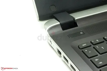 Used Laptop - Partial View (Hinge  Ports) - Good Condition