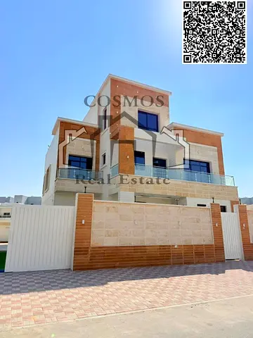 Luxury Corner Villa for Sale | 6 Bedrooms | Prime Location | Al Zahya Ajman