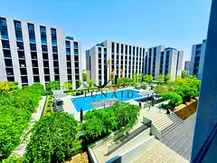 Amazing studio with balcony pool view