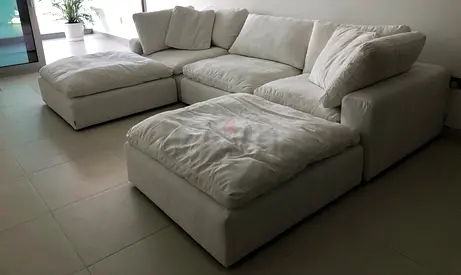 Selling marina home Ushape modular sofa