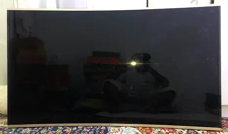 TV is a 65, inch and a No remote and display is not working