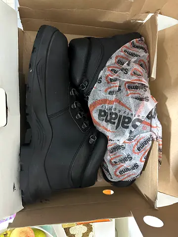 Salama Black Mens Work/Utility Boots - New/Unused in Box