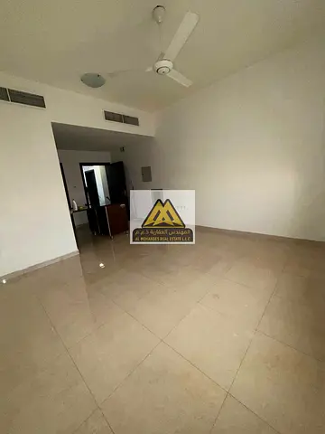 Studio for Rent in Al Mowaihat 3 Ajman Semi Separate American Kitchen Central AC Spacious Layout