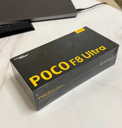 Sealed POCO F8 Ultra - Brand New Box (Black) - Never Opened